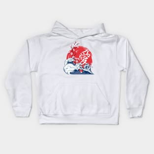 Great Wave Kids Hoodie